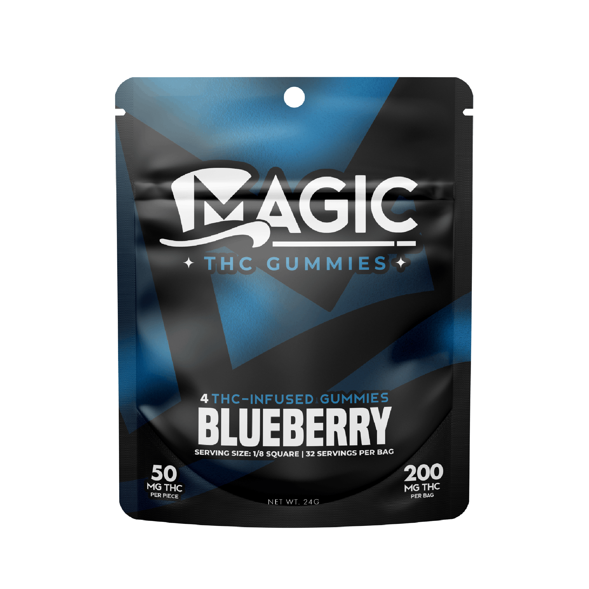 Magic Edibles | Gummies - Blueberry (Indica) - 200mg