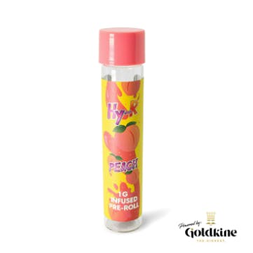 Product: Hy-R | Peach | Infused Pre-roll | 1g | Hybrid