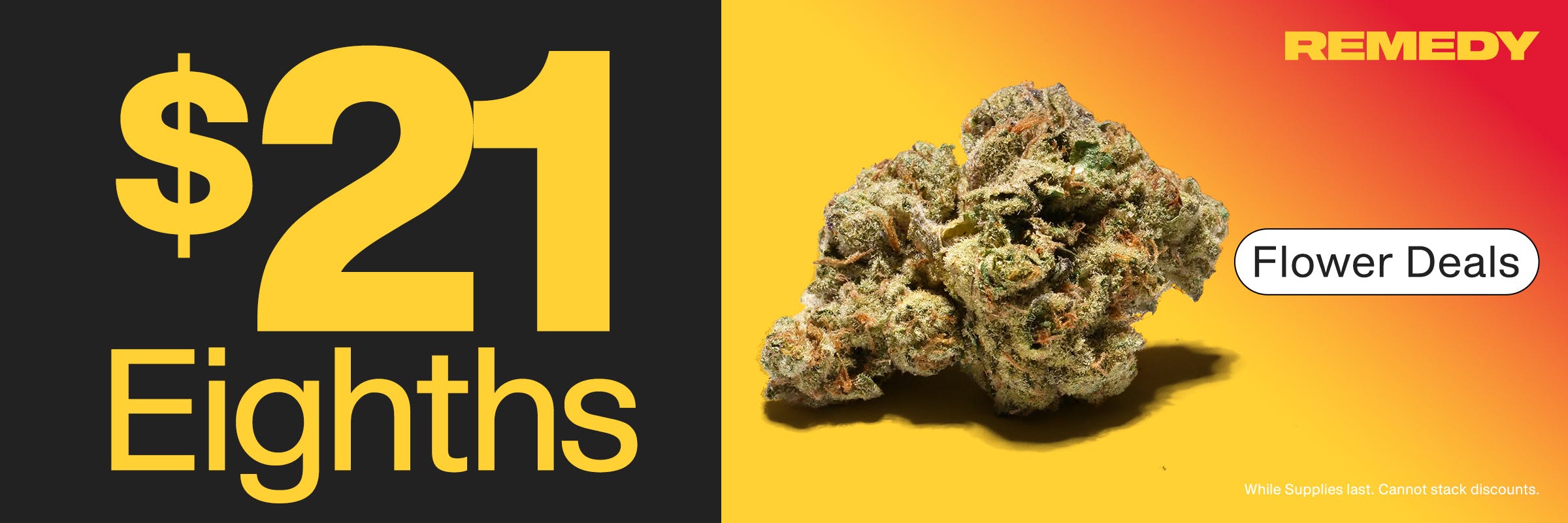 $21 1/8ths only at remedy columbia maryland dispensary 