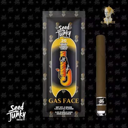 SEED JUNKY | GAS FACE - BUBBLE HASH INFUSED CANNON