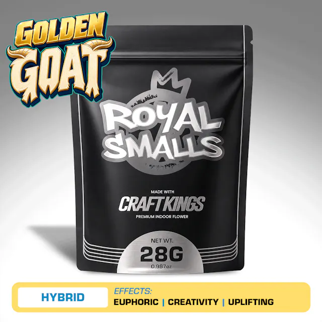 Craft Kings Royal Smalls Golden Goat 28g (hybrid, flower)