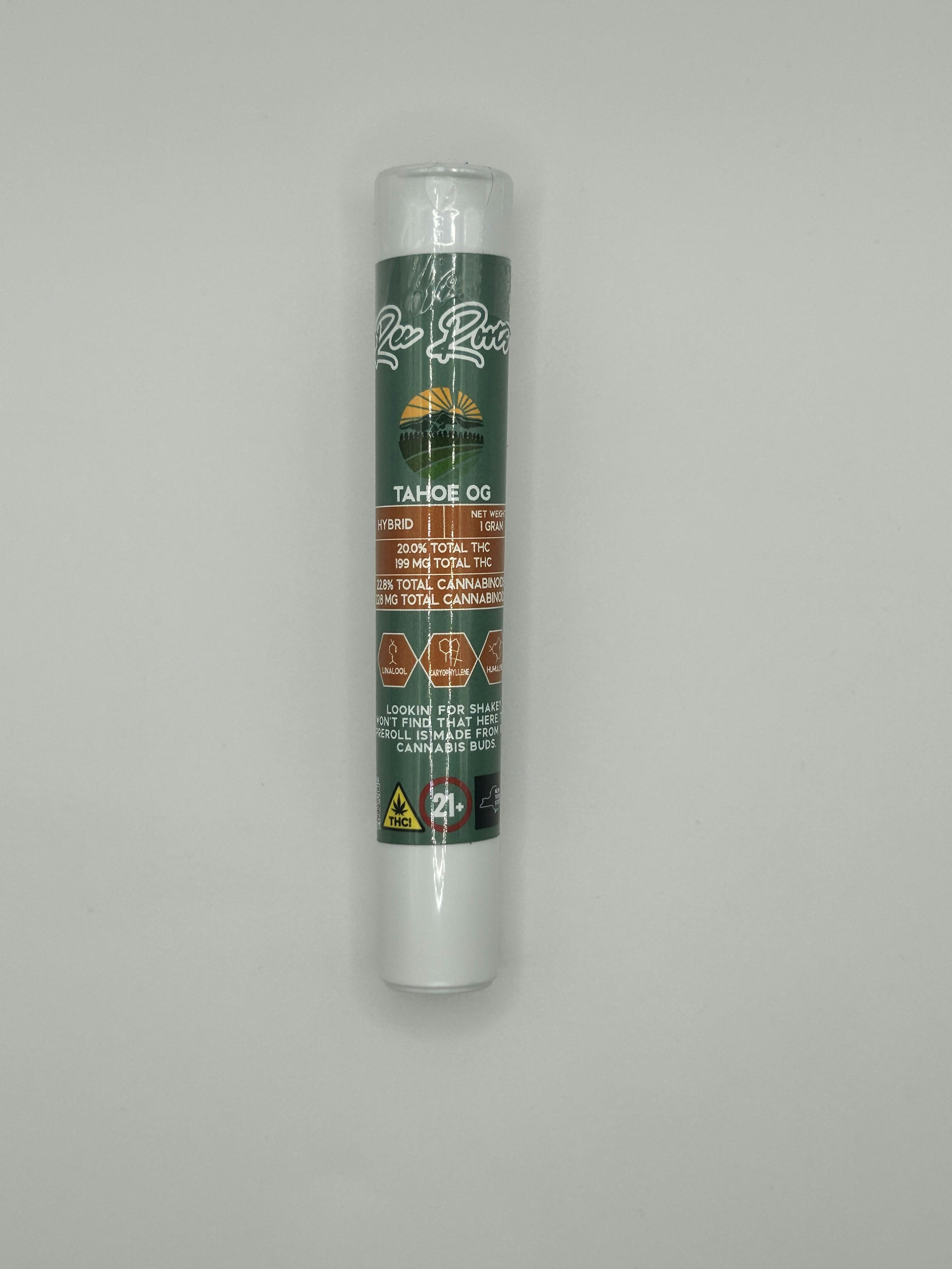 Photo of Rec Roots – Tahoe OG – Preroll