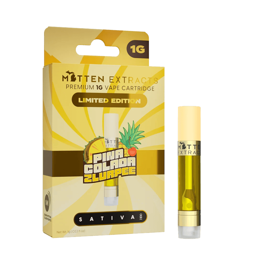 Mitten Extracts 510 Cartridge | Pina Colada Zlurpee