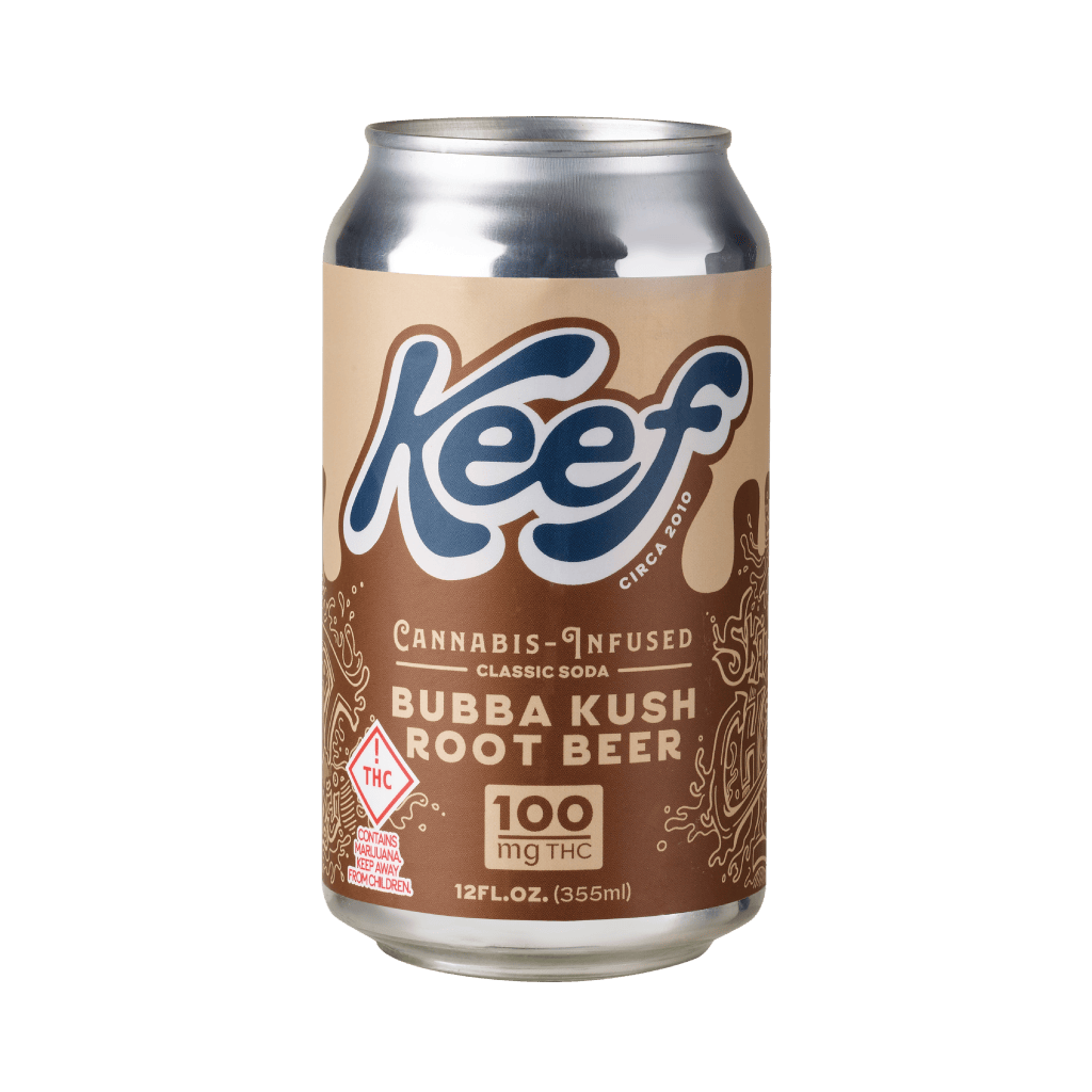 Keef 100mg - Bubba Kush Root Beer Carbonated