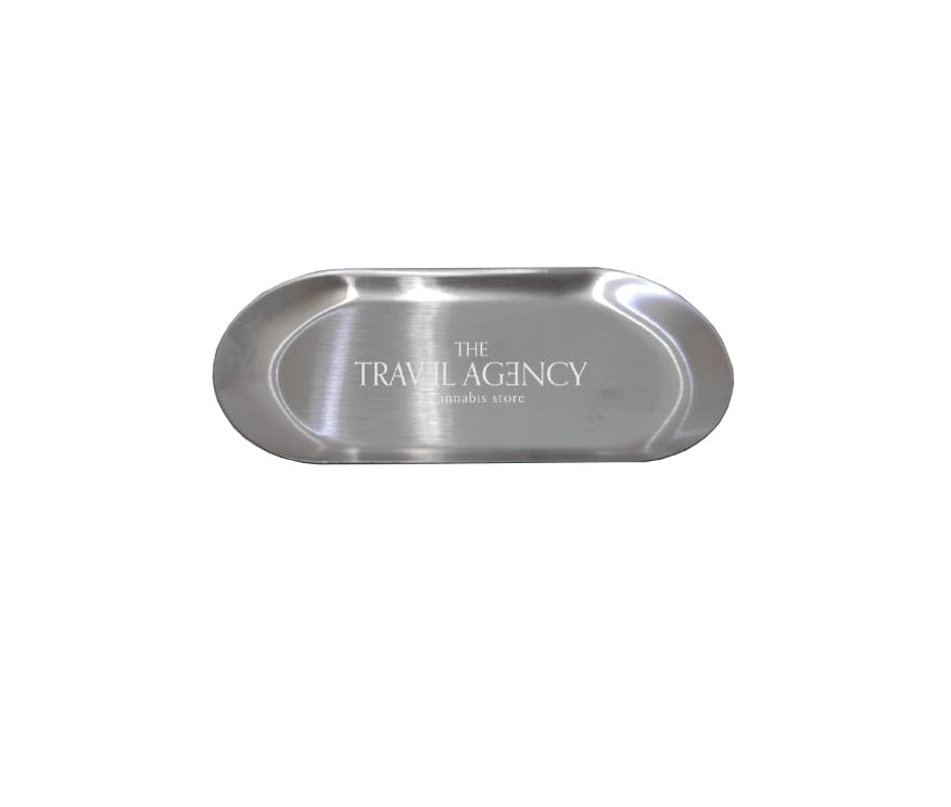 Rolling Tray Brushed Stainless Steel
