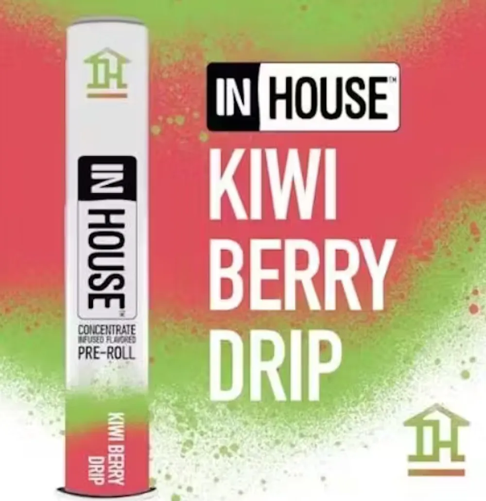 Product In House | Kiwi Berry Drip | Infused Preroll