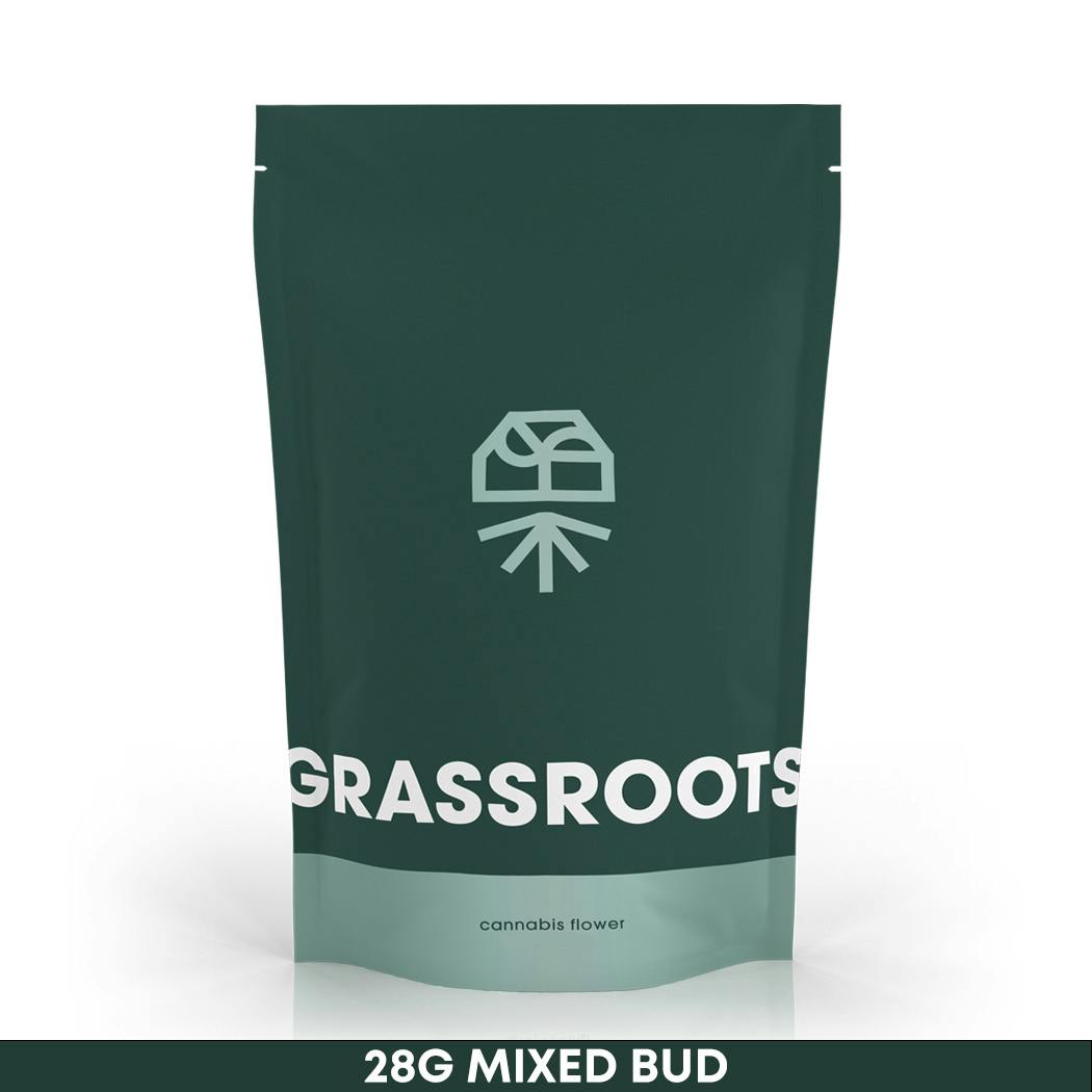 Grassroots Prepack Whole Flower - Indica : Triple Mints