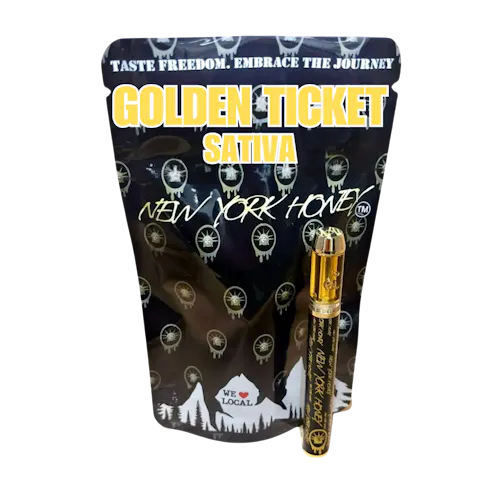 New York Honey | Golden Ticket | All-in-One Disposable | 1g-active