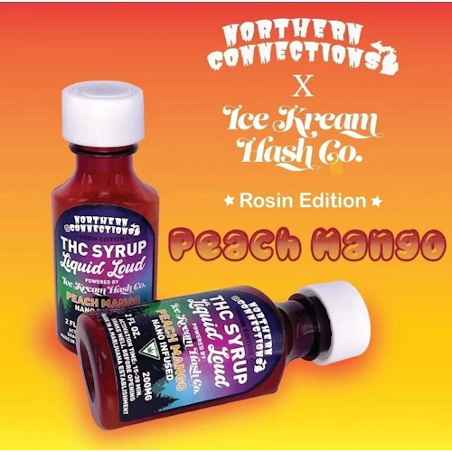 Liquid Loud - 200mg Rosin Syrup - Peach Mango