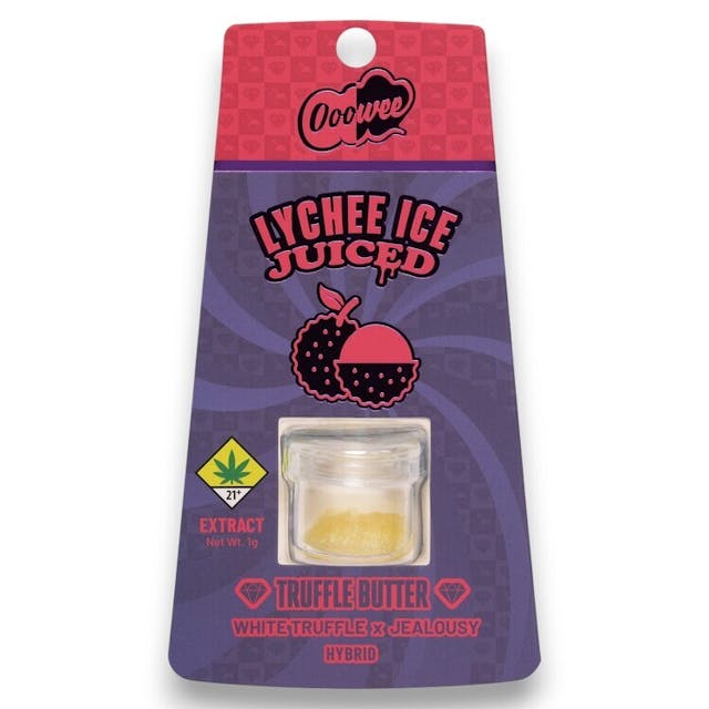 Ooowee - JUICED 1G Hydrocarbon Concentrate - Lychee Ice - Truffle Butter - 1g