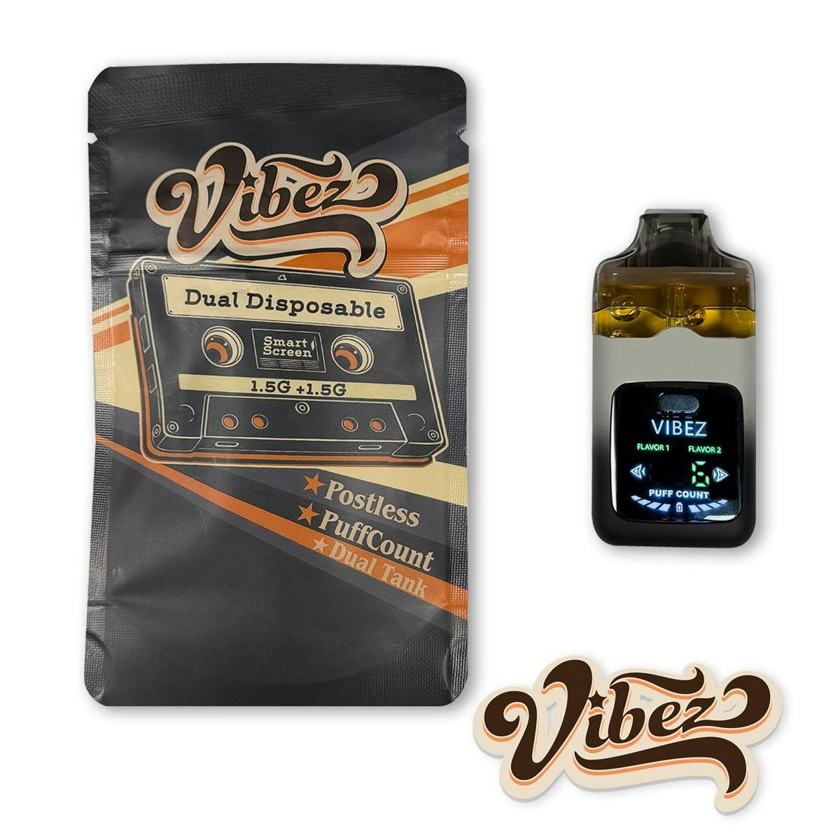 Product: Vibez | Strawberry Banana x Coconut Lime |  Distillate AIO DUAL