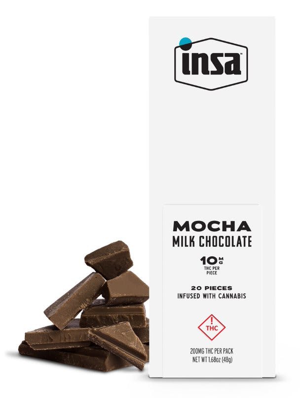 Chocolates - Mocha Milk Chocolate Bar - 200mg