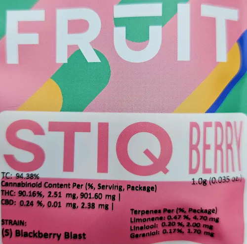 Select – FRUIT STIQ Berry – Blackberry Blast – 1g-2