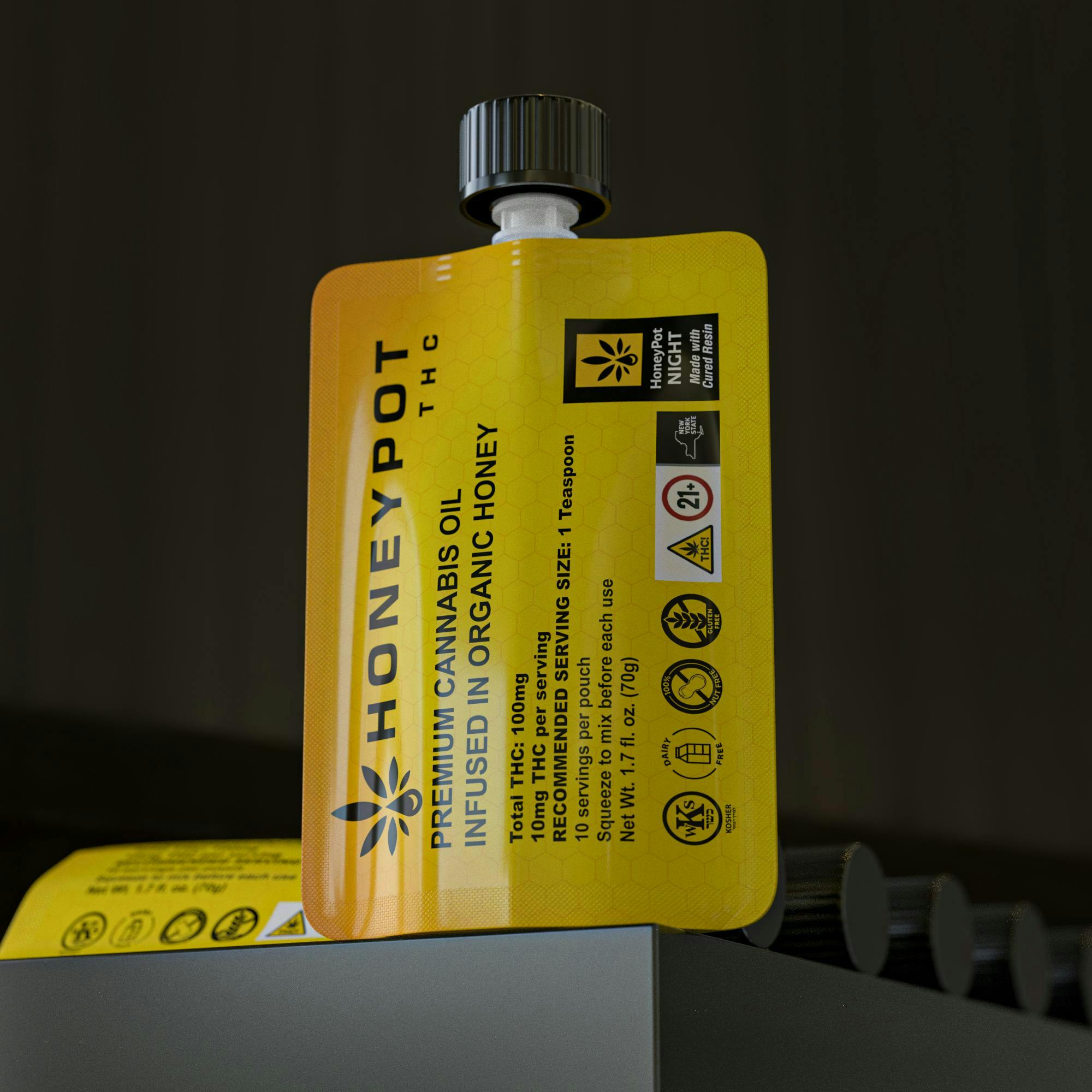 HoneyPot THC Infused Edible Infused Honey NIGHT