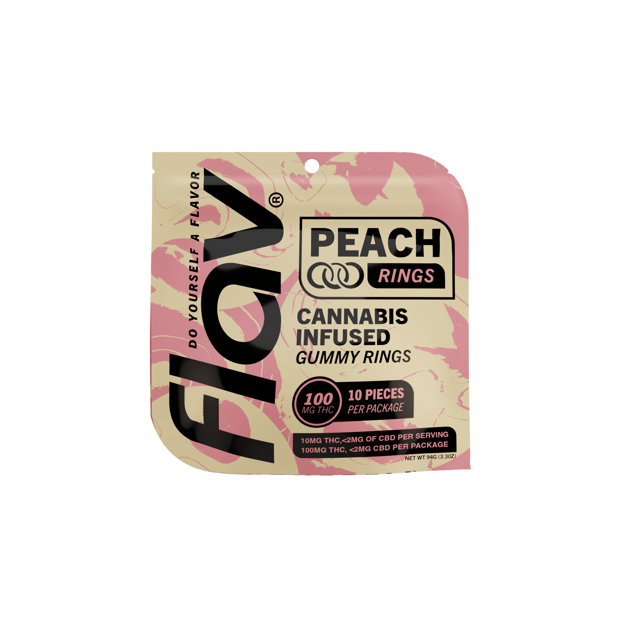 Peach Rings - 100mg
