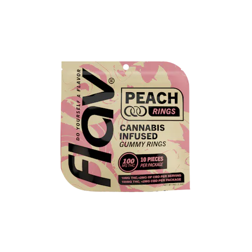 Peach Rings – 100mg-active