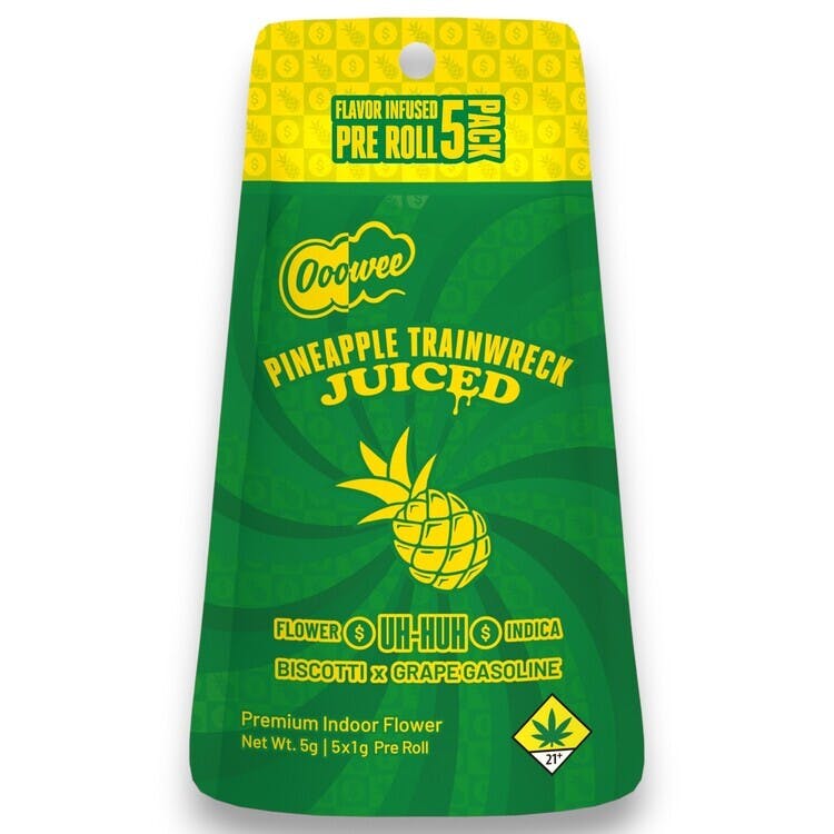 Ooowee Juiced: Pineapple Trainwreck - IPR 5pk