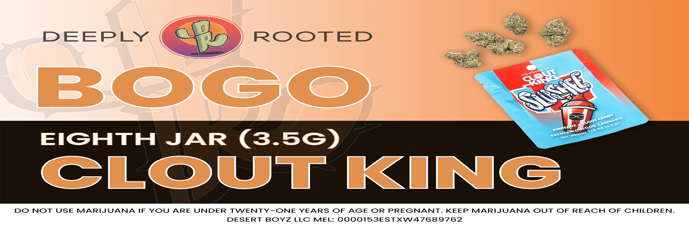 BOGO | 1/8th | Clout King