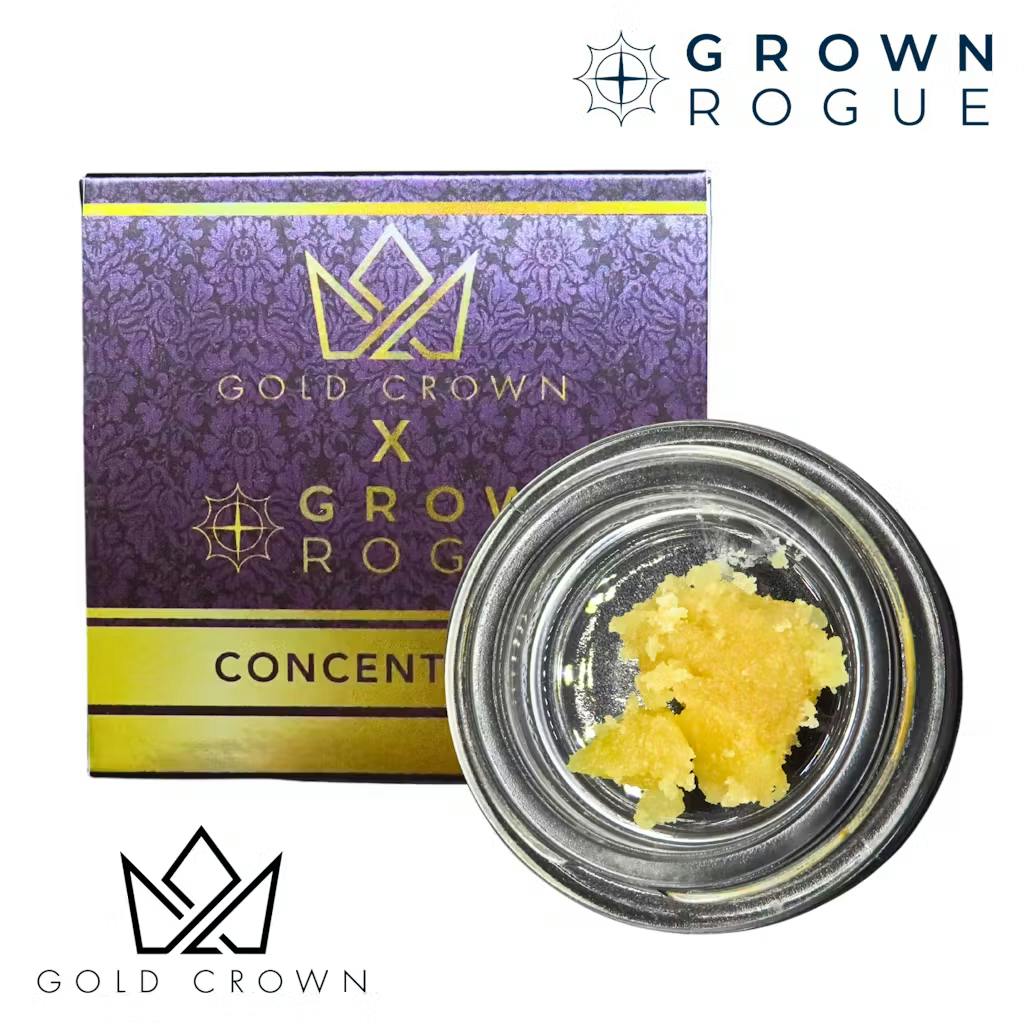 Gold Crown x Grown Rogue - 1g Budder - Blue Pinot