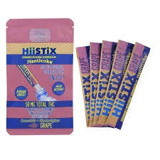 Nanticoke | Grape | HiiStix Beverage Powder | 5pk 10MG each Packet| 5pk (50mg)