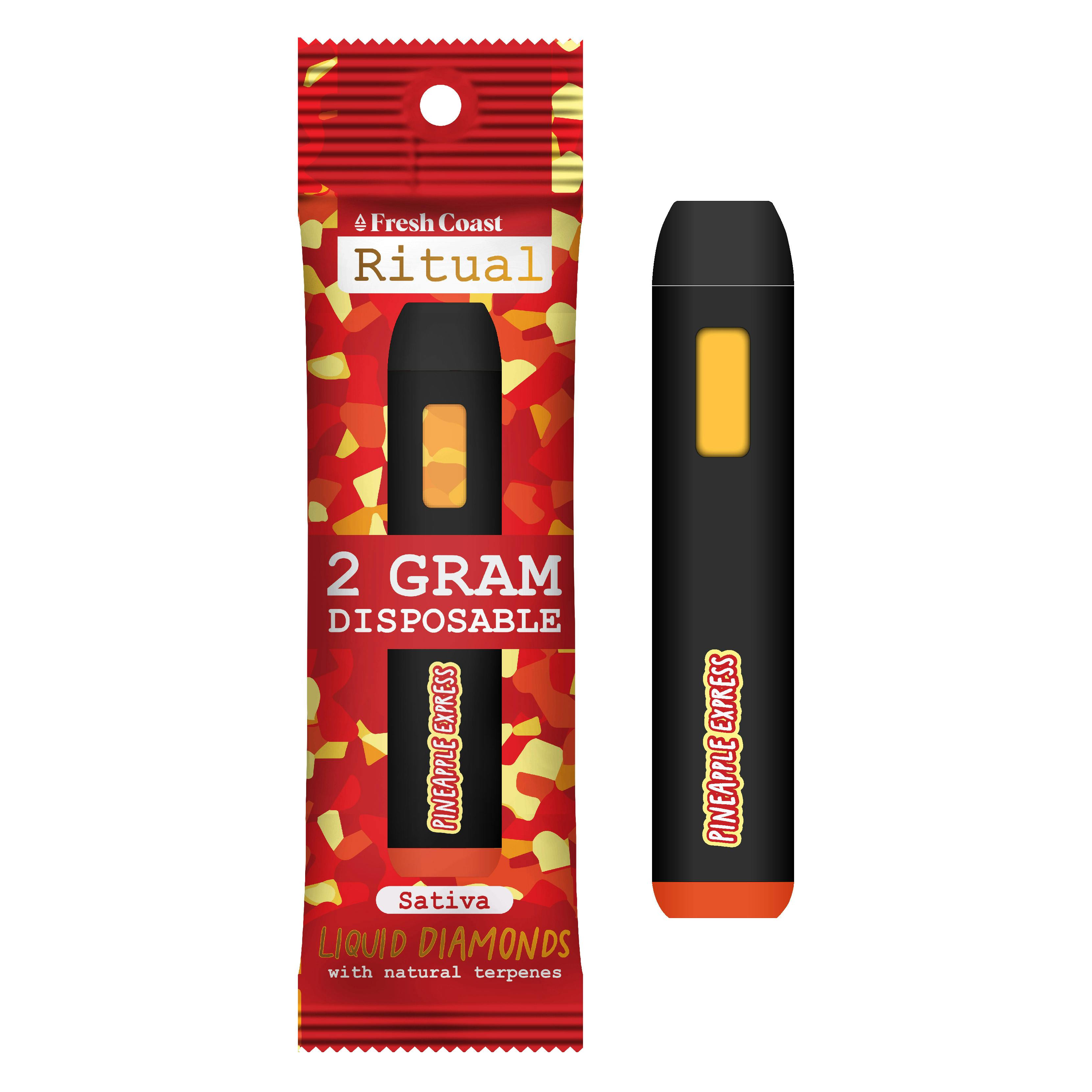 Product: Ritual | Disposable Vape - 2g - Lilac Diesel