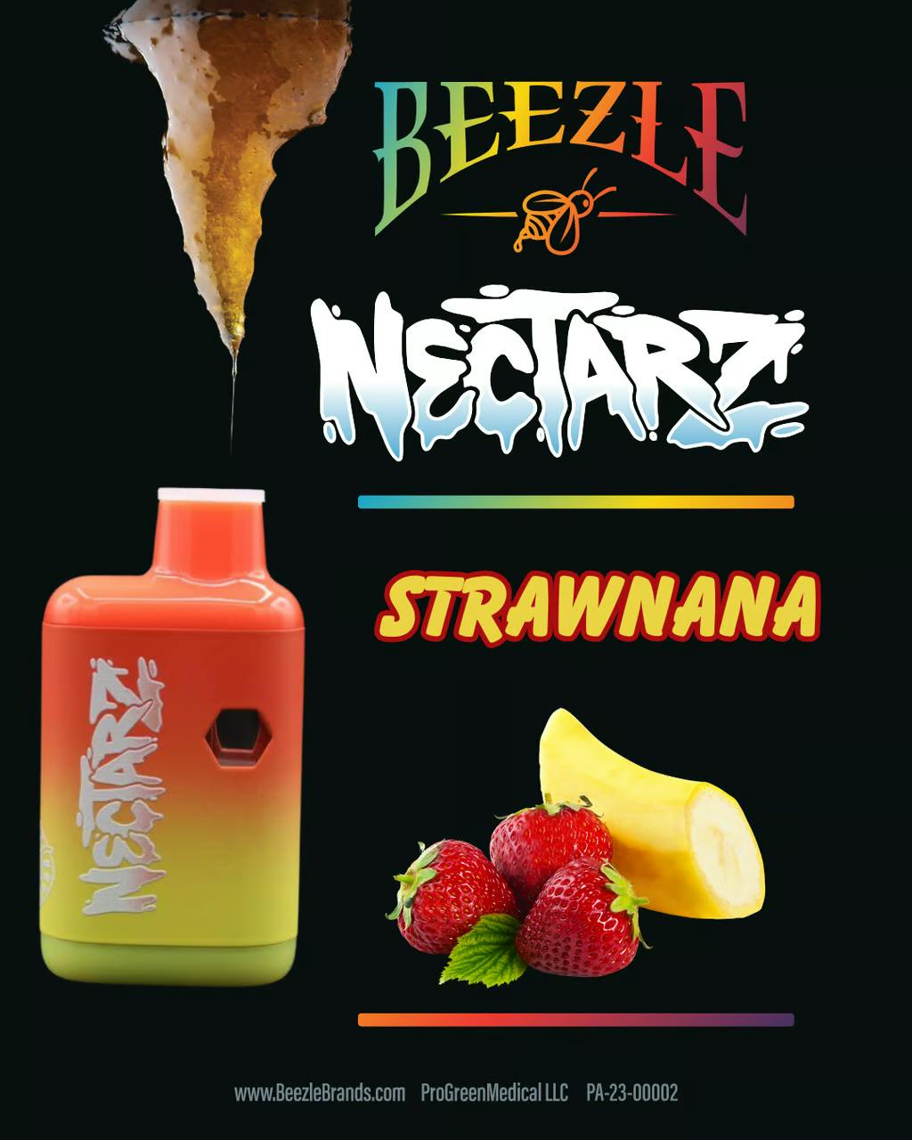 Shop Beezle Strawnana Nectarz Disposable Vape in Hagerstown | DISTRICT