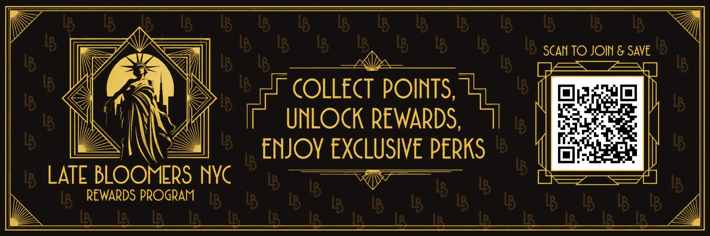 LATE BLOOMERS NYC REWARDS JOIN NOW