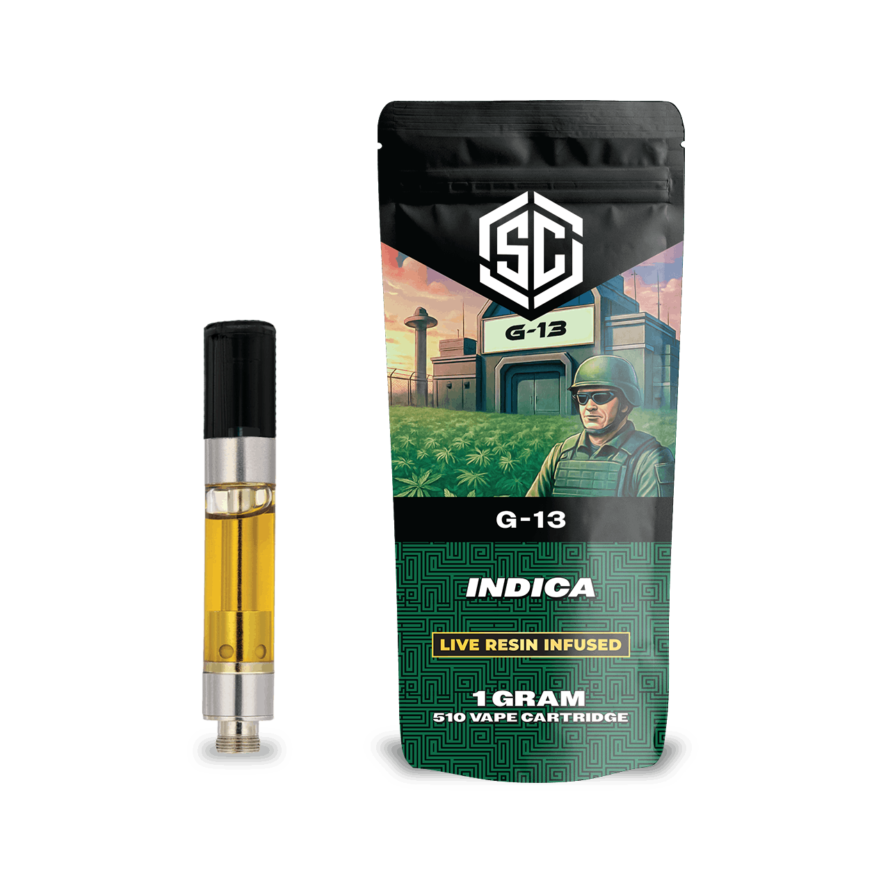 Society C - 1g Live Resin Cart - G-13