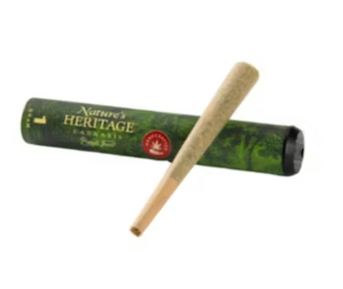 Photo of Nature’s Heritage Strawberry Jelly 1g Preroll