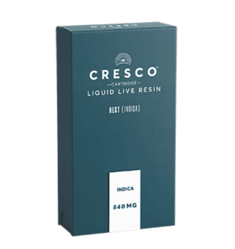 Cresco Cartridge Blue Mintz Liquid Live Resin .84g Saphyre