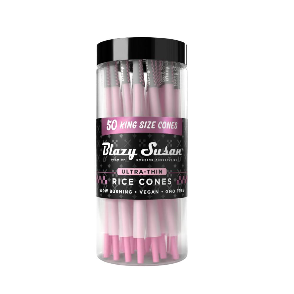 Blazy Susan - Rice Paper Cones King Size, 50Ct Cones