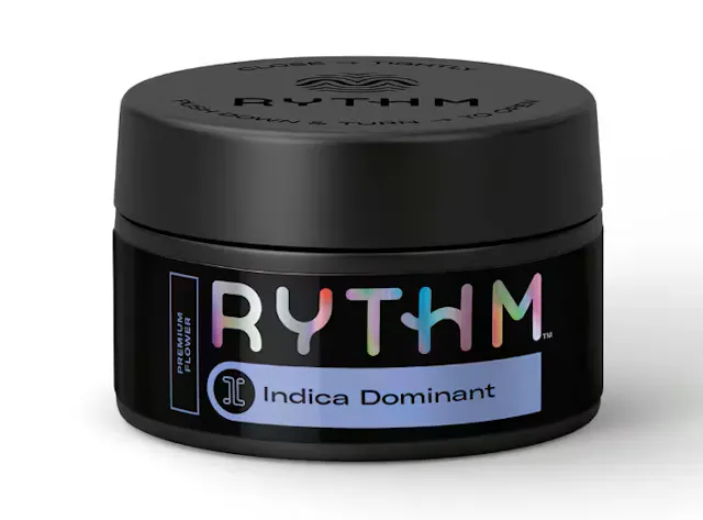 Rythm Popcorn Taffy Twist 7g (indica hybrid, smalls popcorn)