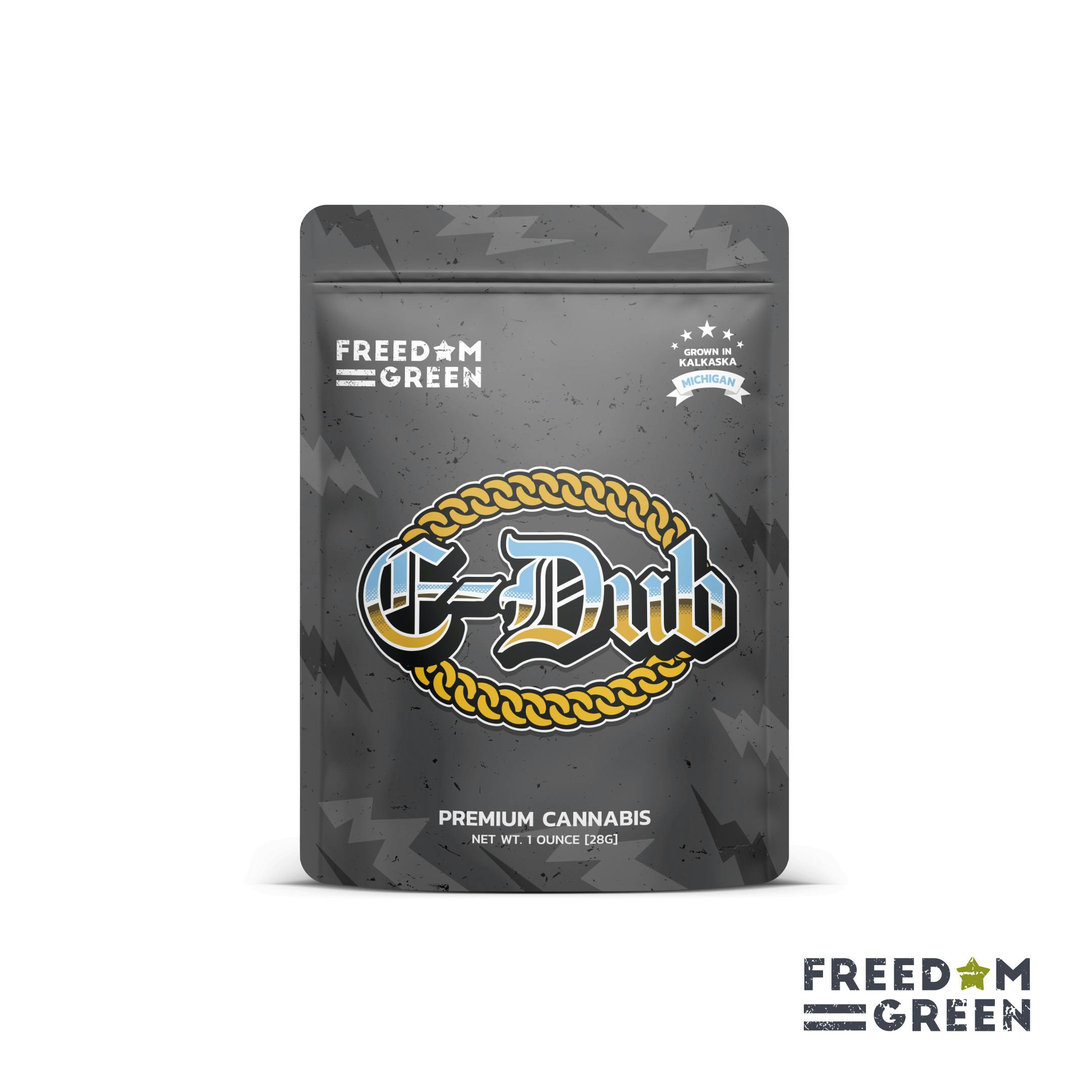 Freedom Green - 28g Prepack Shake - E-Dubbalicious