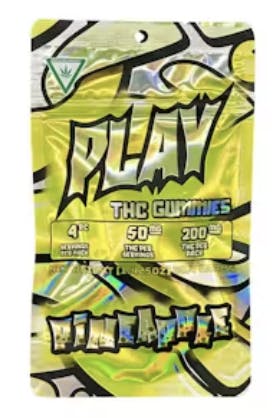 Play | Gummies - 200mg - Pineapple