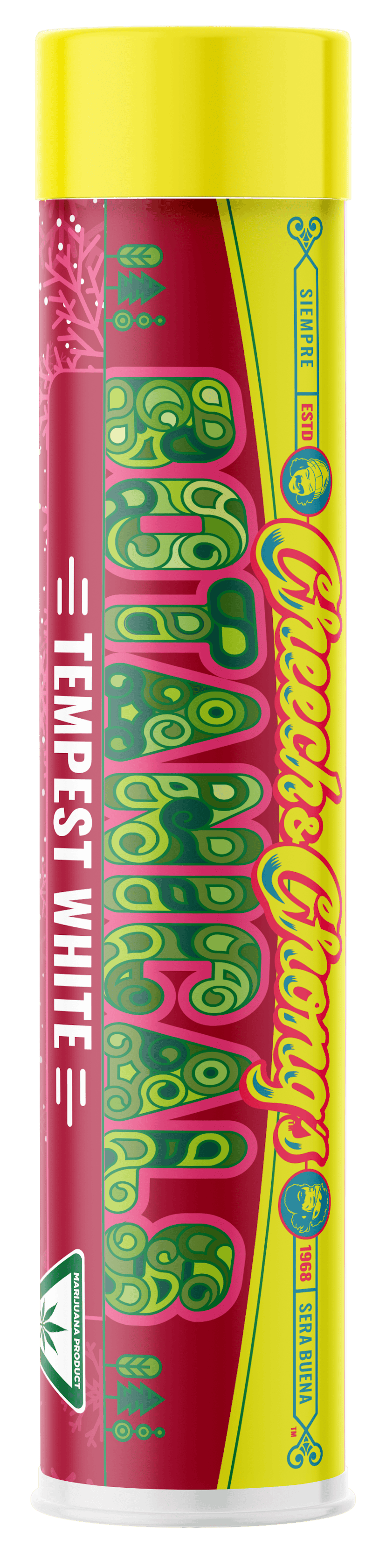 Cheech & Chong Cryo Infused Pre-roll | Tempest White