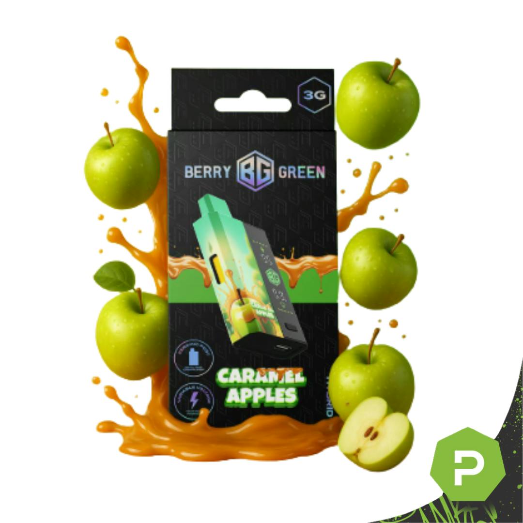 Berry Green Berry Green Disposable | Caramel Applez - Puff Cannabis  Cannabis Store in MI