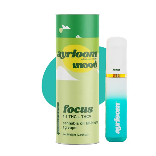 Ayrloom | Mood Focus | AIO | 1g | THC : THCV-1
