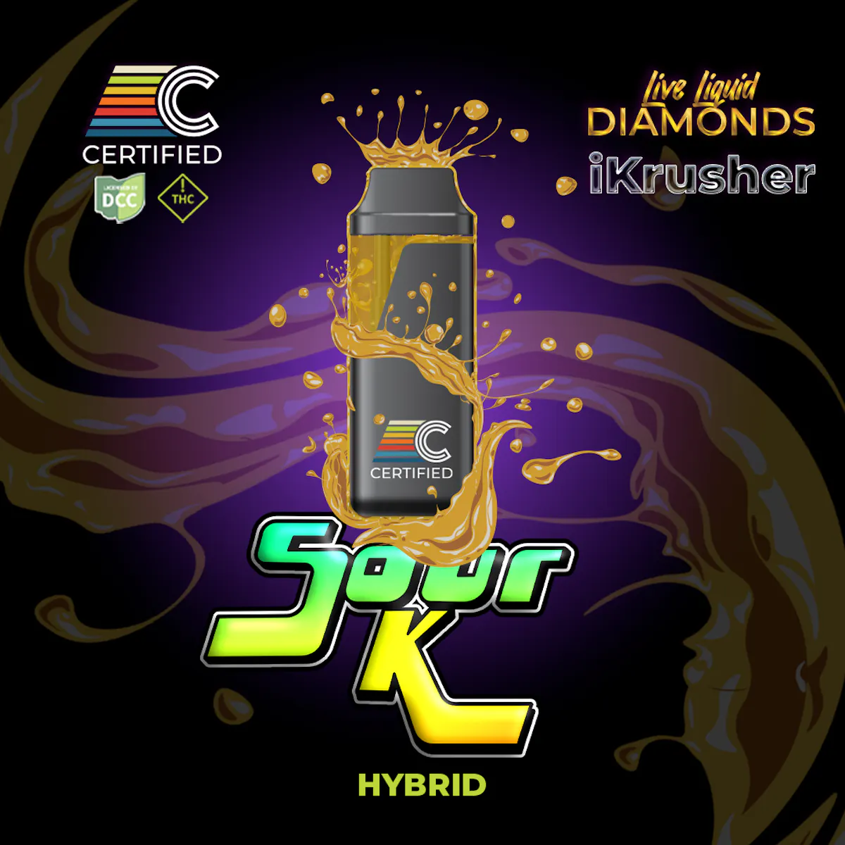 k thc vape disposable Sour Live Liquid Diamonds iKrusher 1g Vaporizers Foger Switch Pro Kit Item_pro1_Buy any 3 for £12 Location:High Beam