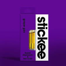 Stickee | Live Resin Vape Cart - 1g - Grape Gas