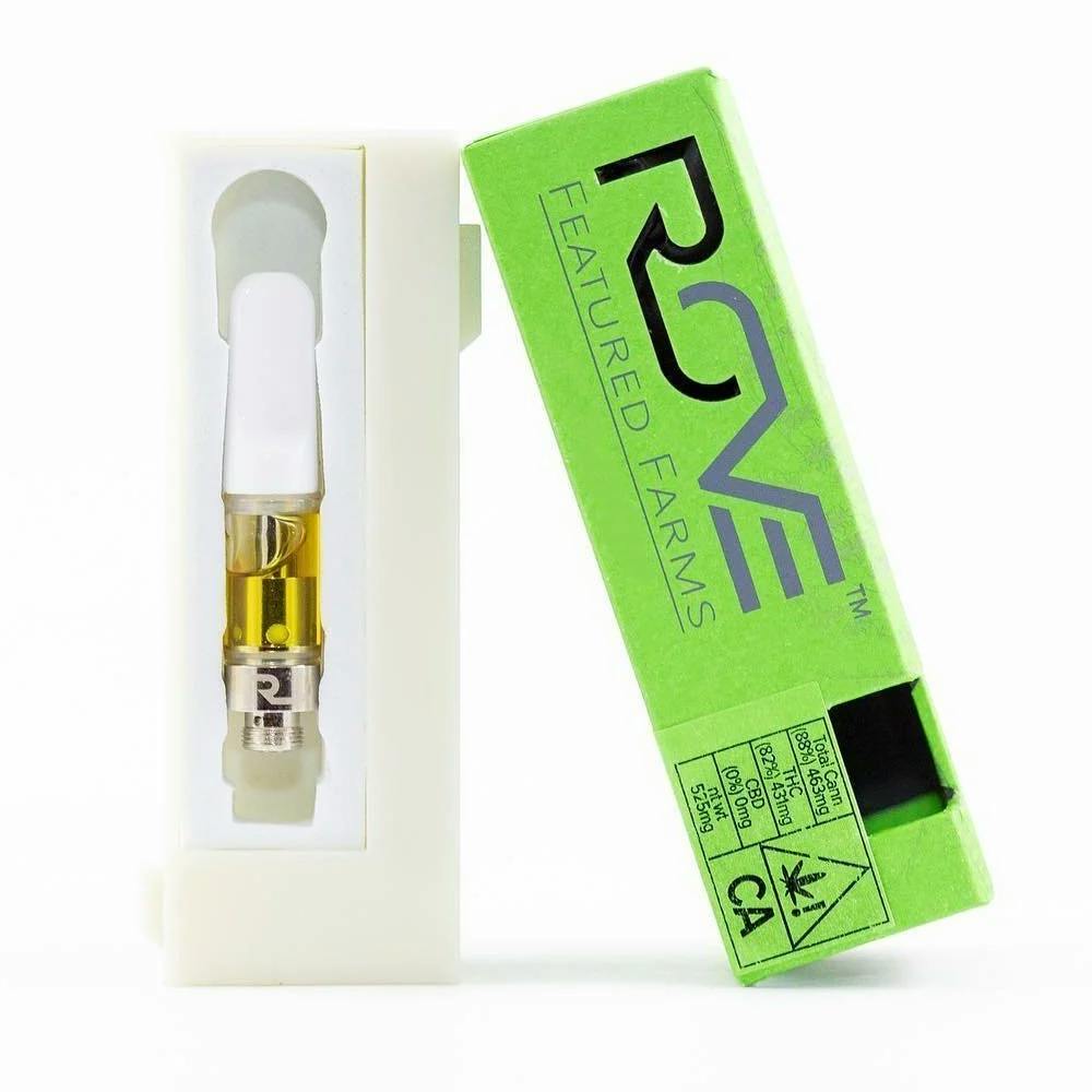 Featured Farms - Cartridge Distillate - NC: Strawberry Banana (I) (0.5g)