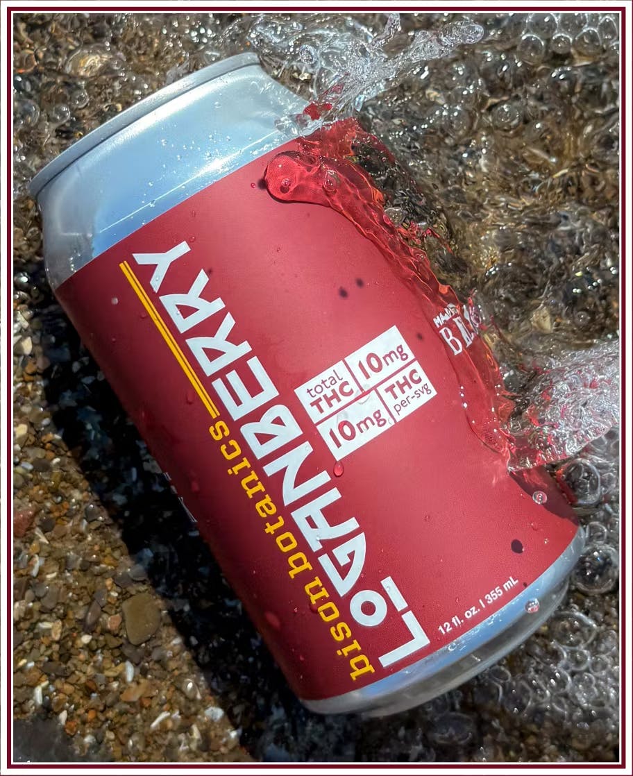 Bison Botanics - 10mg THC Infused Beverage - Loganberry