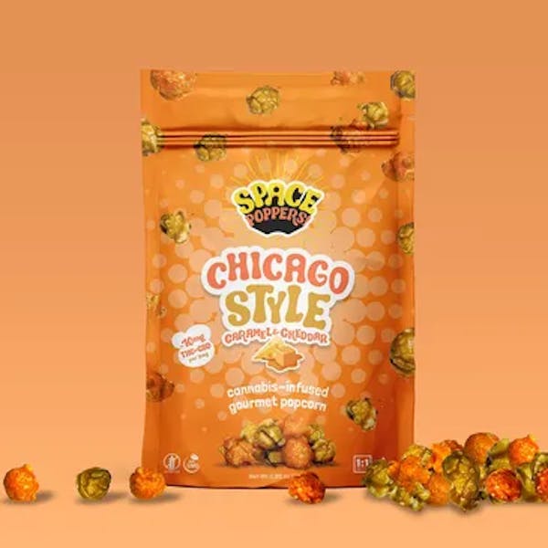 Chicago Style Popcorn 1:1 (THC:CBD)  - 100mg - Space Poppers