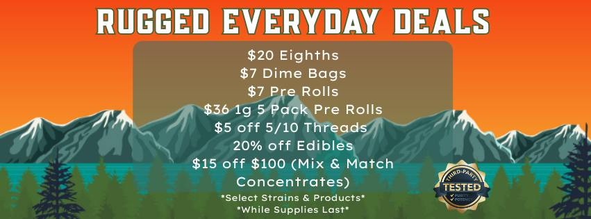 everyday cannabis deals