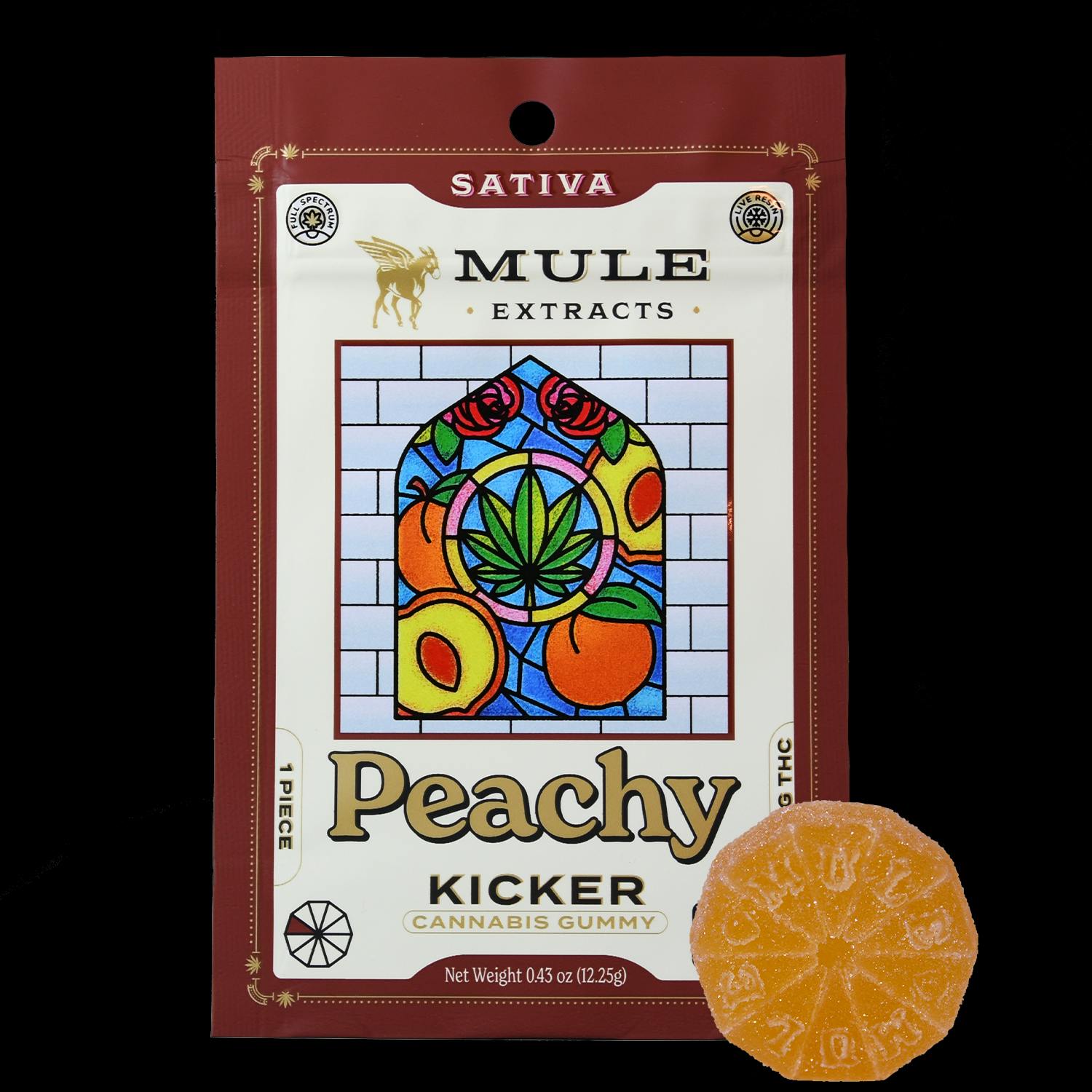 Mule Extracts | Peachy Kicker Gummy