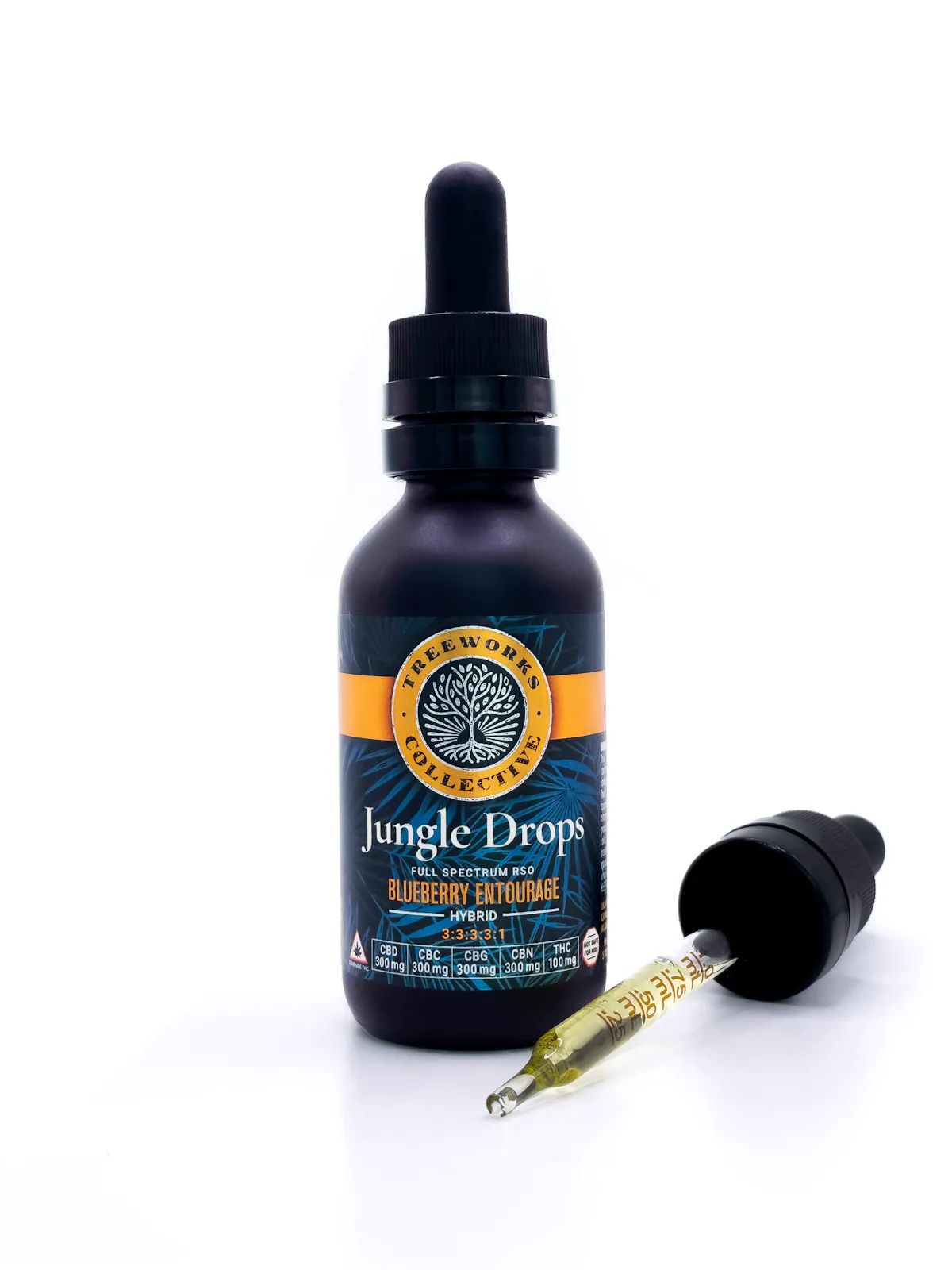 Jungle Drops – Hybrid – 1300mg TAC (300mg CBD | 300mg CBC | 300mg CBG ...