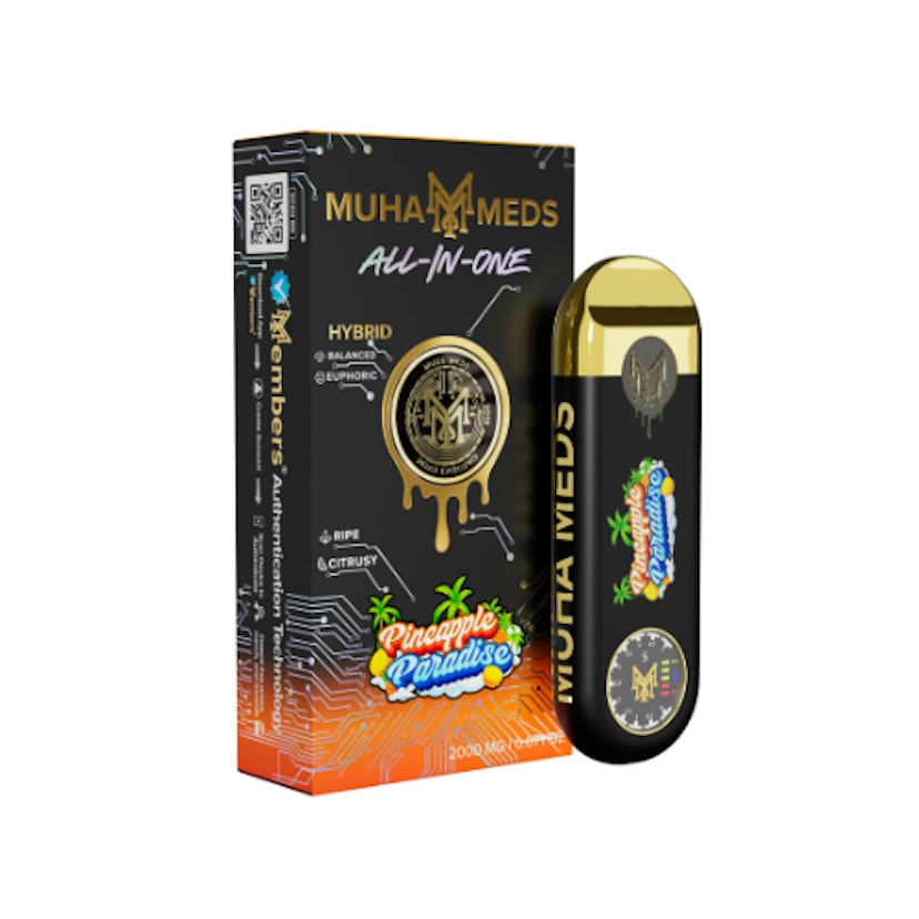 Muha Meds AIO - Pineapple Paradise Disposable