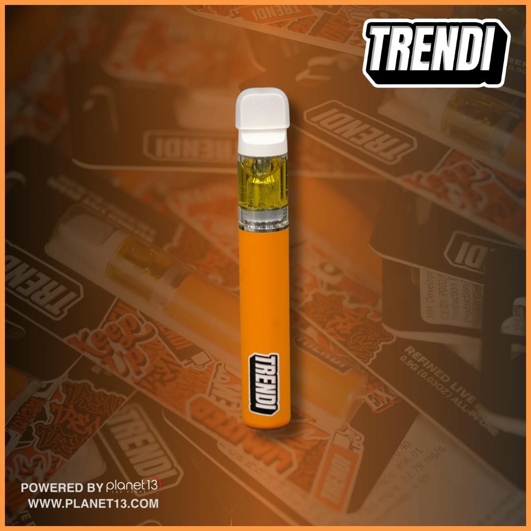 TRENDI Mac Kush Live Resin .9g All In One Disp Vape | Planet 13 Las Vegas
