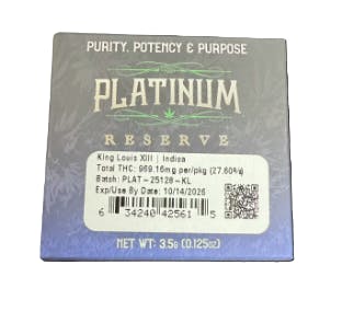 Product King Louis XIII (I) Platinum Reserve