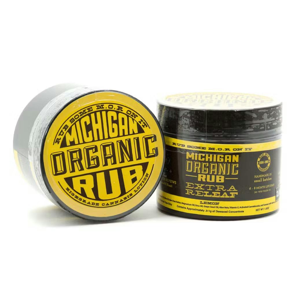 Michigan Organic Rub - 750mg Topical - Extra Releaf Lemon