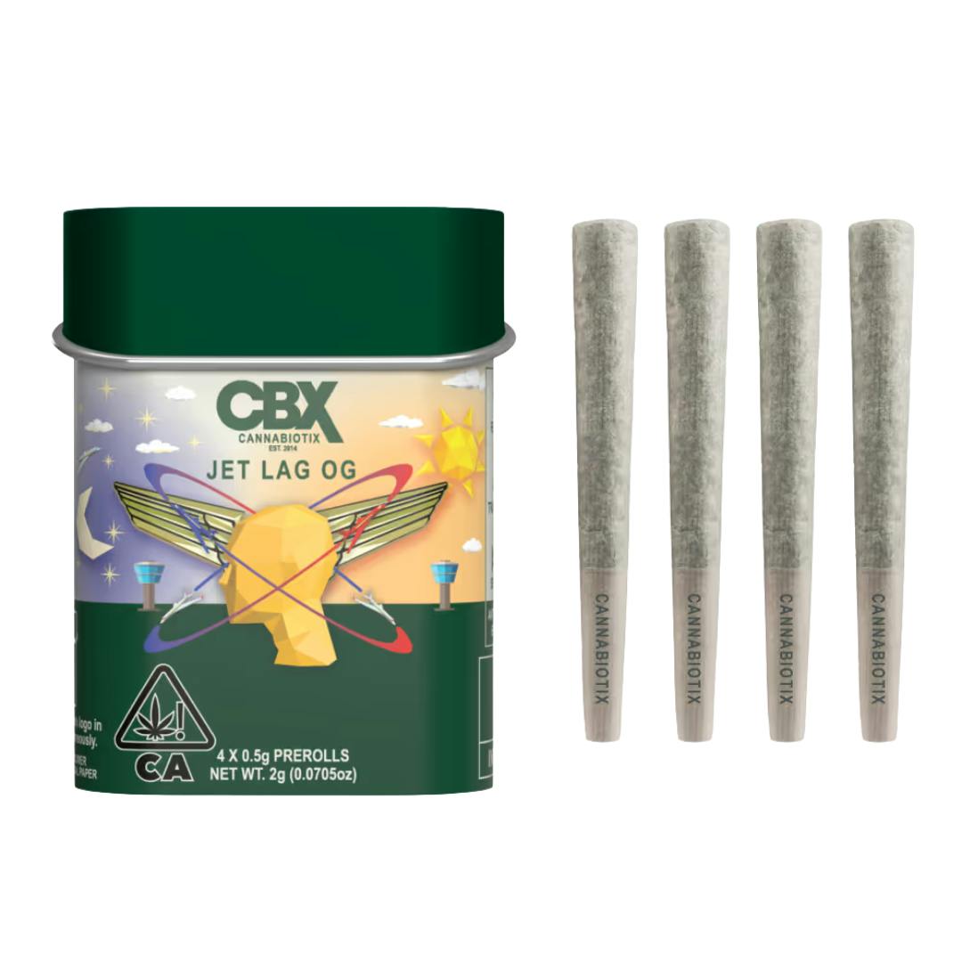 JET LAG OG 4PK PREROLLS